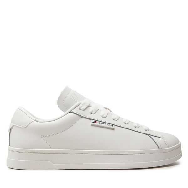 Tommy Jeans Сникърси Tommy Jeans Tjm Leather Low Cupsole EM0EM01374 Екрю
