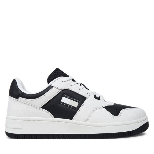 Tommy Jeans Сникърси Tommy Jeans Tjm Retro Basket Cupsole Tumble EM0EM01513 Бял