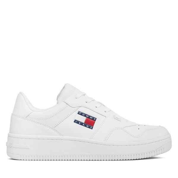 Tommy Jeans Сникърси Tommy Jeans Tjm Retro Basket Ess EM0EM01395 Бял