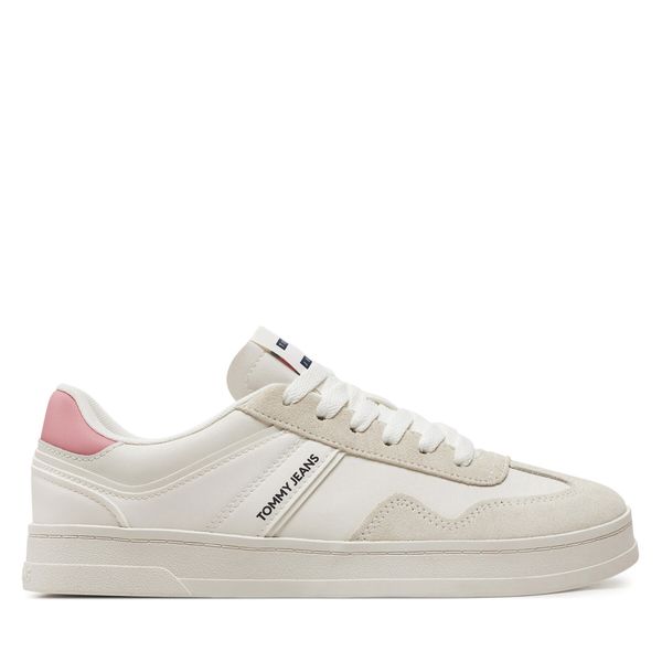 Tommy Jeans Сникърси Tommy Jeans Tjw Court Sneaker EN0EN02552 Екрю