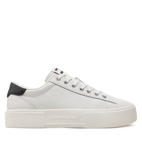 Tommy Jeans Сникърси Tommy Jeans Tjw Foxing Flatform Sneaker EN0EN02567 Екрю