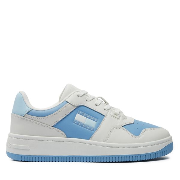 Tommy Jeans Сникърси Tommy Jeans Tjw Retro Basket Tonal Logo EN0EN02571 Син