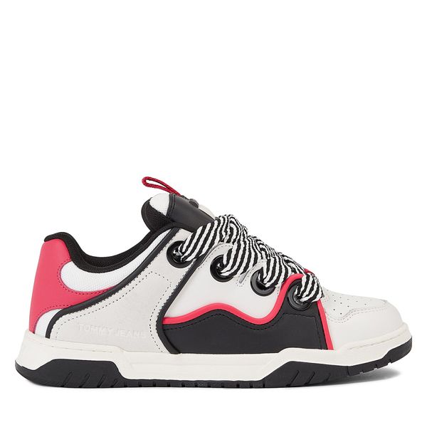 Tommy Jeans Сникърси Tommy Jeans Tjw Skate Sneaker Oversize Lace EN0EN02279 Бял