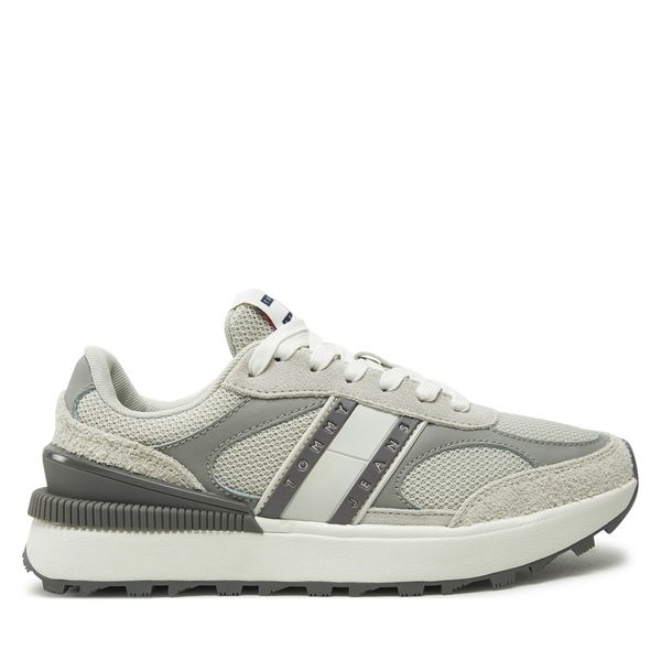 Tommy Jeans Сникърси Tommy Jeans Tjw Tech Runner EN0EN02705 Сив