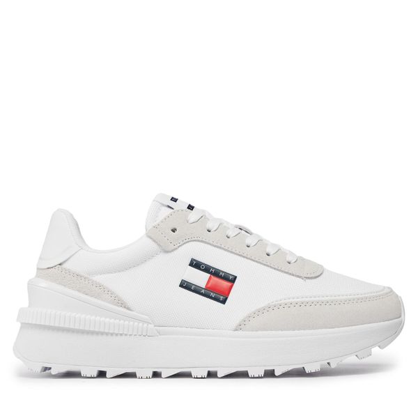 Tommy Jeans Сникърси Tommy Jeans Tjw Tech Runner Ess EN0EN02511 Бял