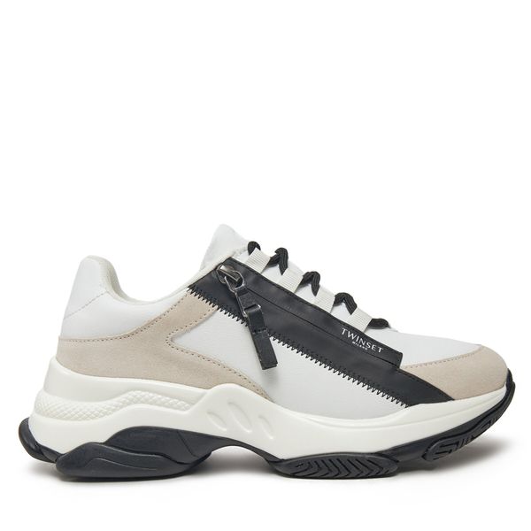 TWINSET Сникърси TWINSET 242TGT18E Бял