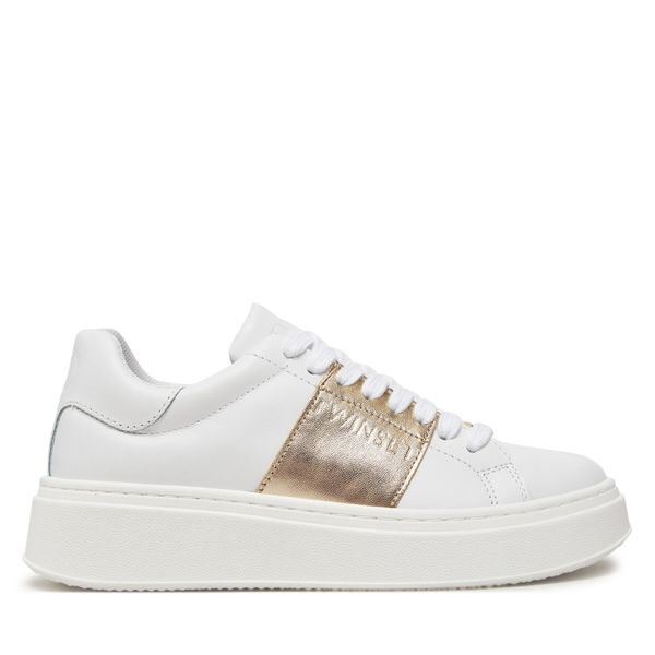 TWINSET Сникърси TWINSET 251GCJ012 Бял