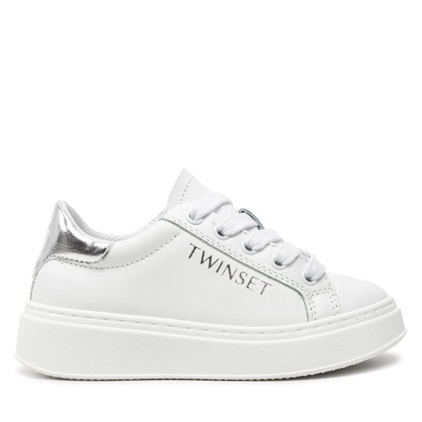 TWINSET Сникърси TWINSET Sneaker 242GCJ012 M Бял