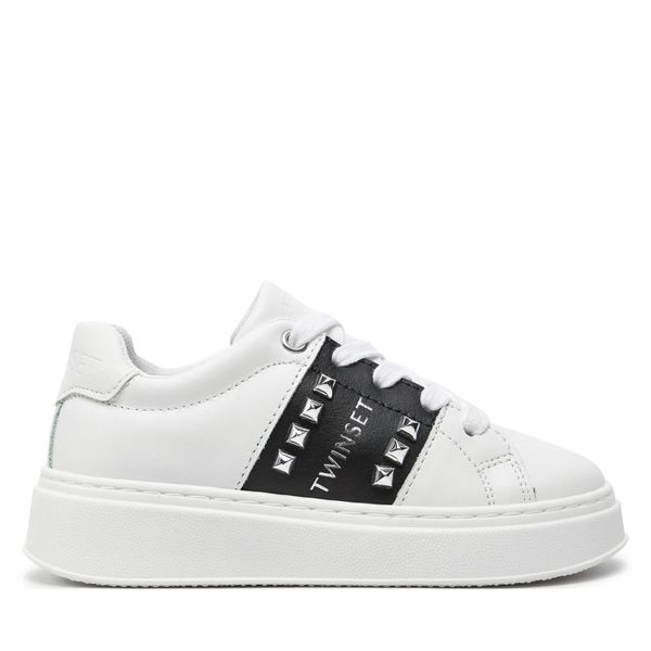 TWINSET Сникърси TWINSET Sneaker 242GCJ018 M Бял