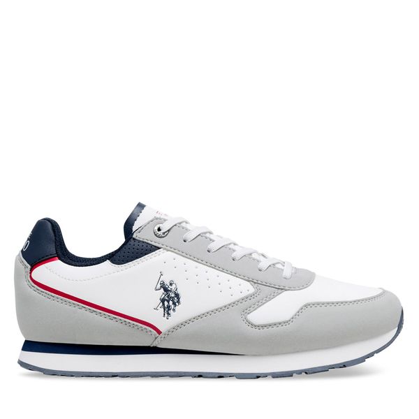 U.S. Polo Assn. Сникърси U.S. Polo Assn. NOBIK001C Бял