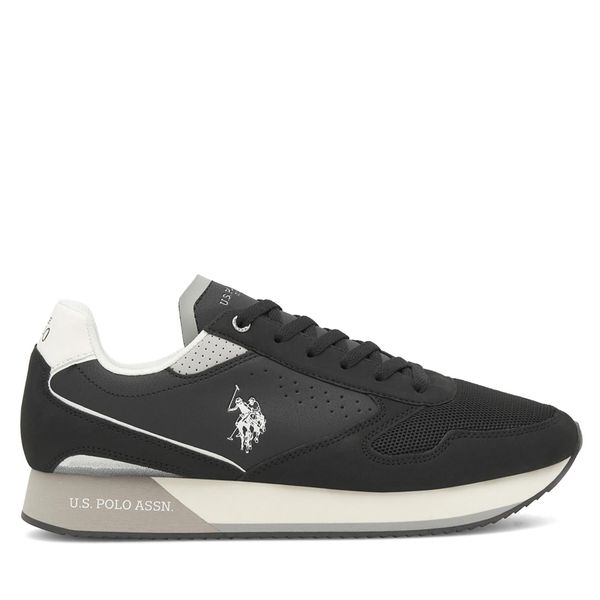 U.S. Polo Assn. Сникърси U.S. Polo Assn. NOBIL003G Черен