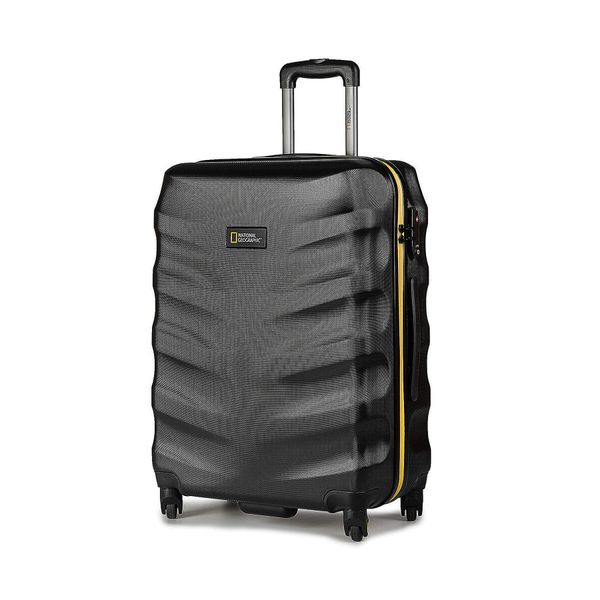 National Geographic Среден куфар National Geographic Arete N135HA.60.06 Черен