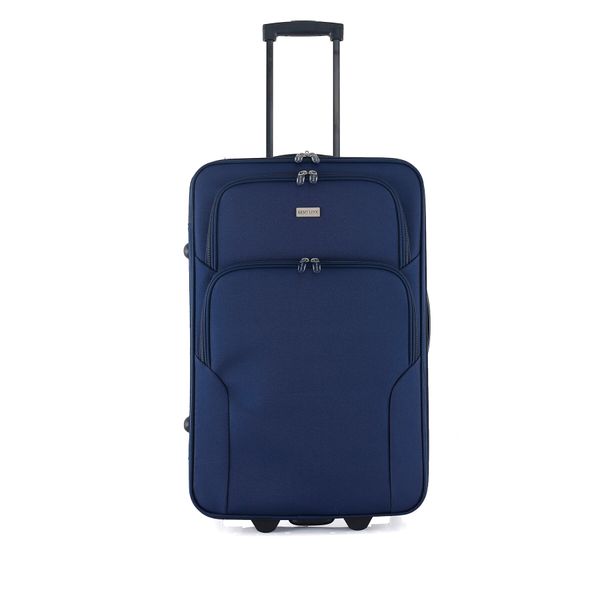 Semi Line Среден куфар Semi Line T5681-2 Тъмносин