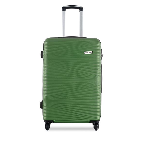Semi Line Среден куфар Semi Line T5746-2 Zielony