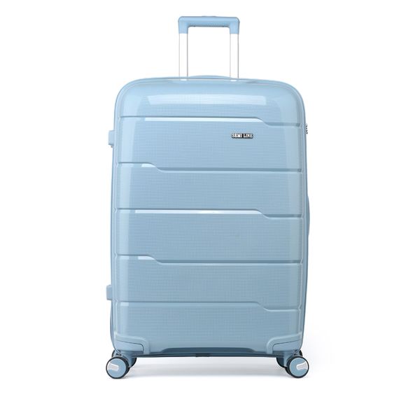 Semi Line Среден куфар Semi Line T5751-2 Син