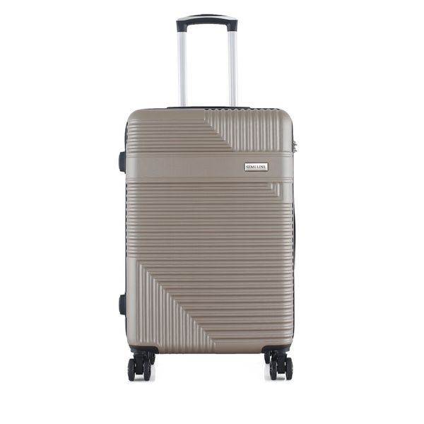 Semi Line Среден куфар Semi Line T5760-3 Кафяв