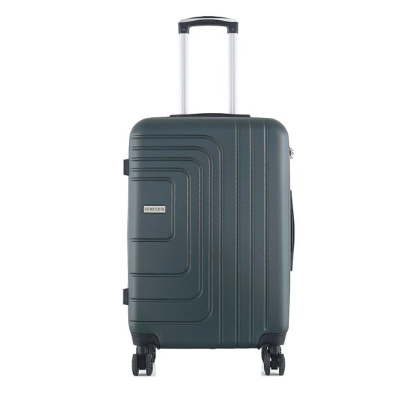 Semi Line Среден куфар Semi Line T5761-3 Сив