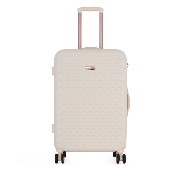 Semi Line Среден куфар Semi Line T5791-2 Екрю