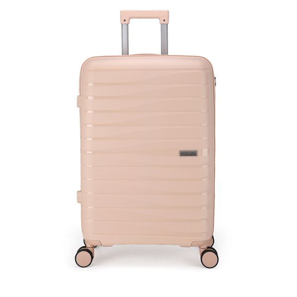 Semi Line Среден куфар Semi Line T5795-2 Бежов