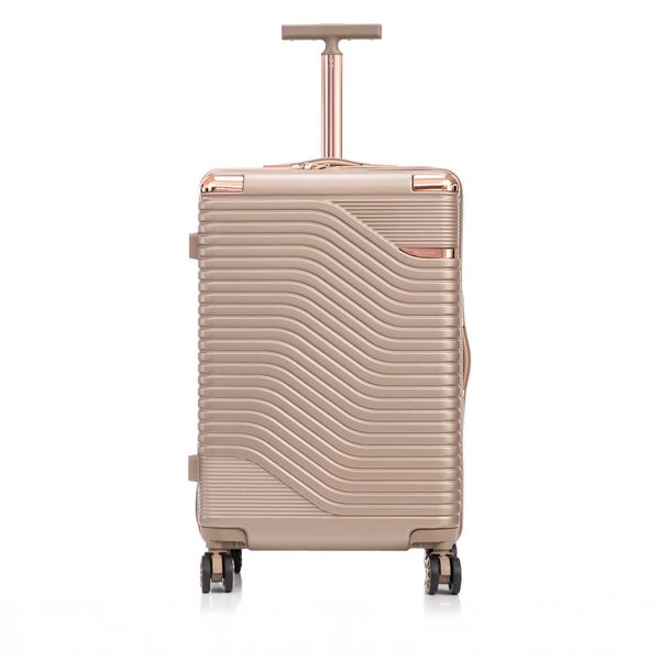 Semi Line Среден куфар Semi Line T5808-4 Златист