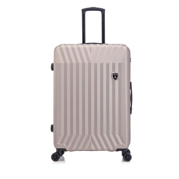 Semi Line Среден куфар Semi Line T5858-2 Златист