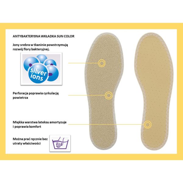 Bama Стелки Bama Sun Color 00331 r.46 Бежов
