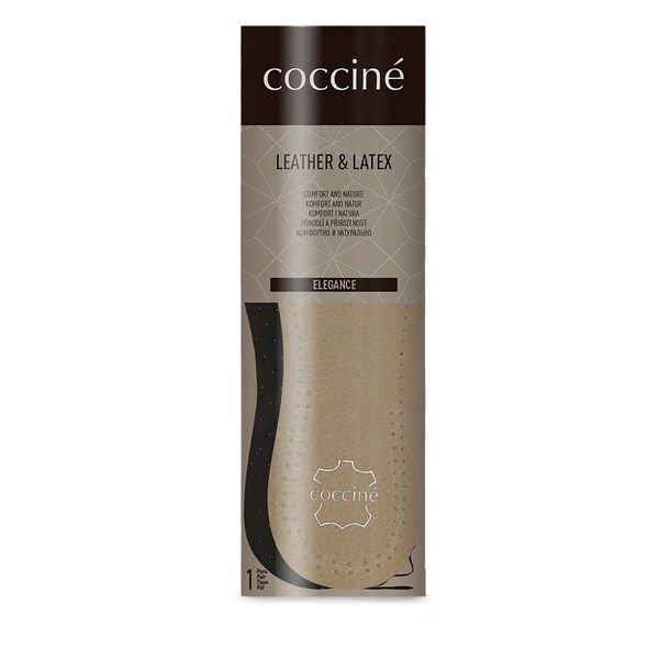 Coccine Стелки Coccine Leathe&Latex Бежов