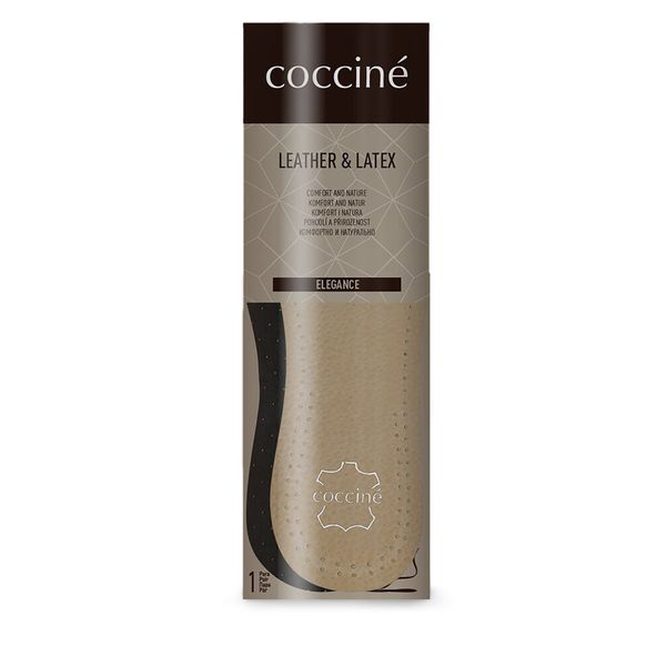 Coccine Стелки Coccine Leather & Latex 665/52/AZ r.35/36 Бежов