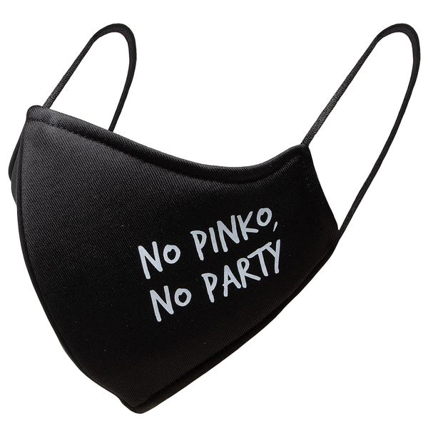 Pinko Текстилна маска Pinko Geodesia Mask Neoprene Leggero 20211 PRR 1N20DA.Y7RD Black Z99