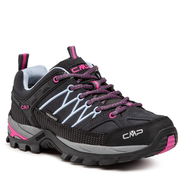 CMP Туристически CMP Rigel Low Wmn Trekking Shoes Wp 3Q13246 Черен