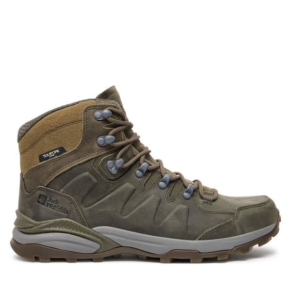 Jack Wolfskin Туристически Jack Wolfskin Refugio Prime Texapore Mid M 4059691 Кафяв