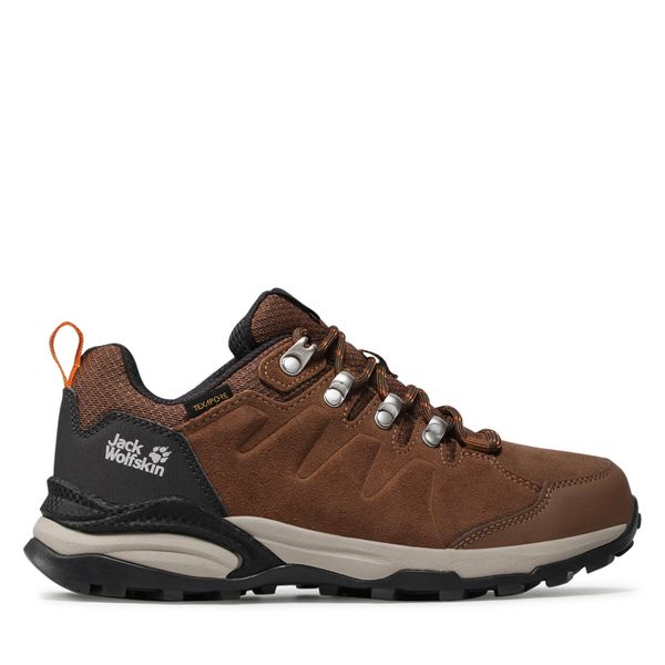 Jack Wolfskin Туристически Jack Wolfskin Refugio Texapore Low W 4050821 Кафяв