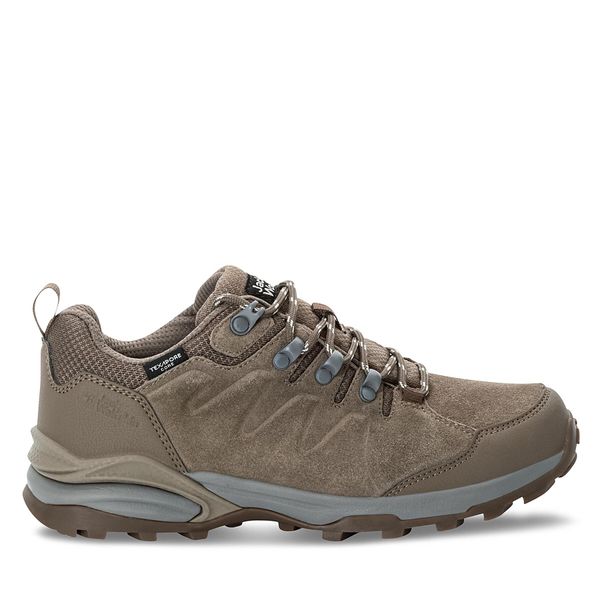 Jack Wolfskin Туристически Jack Wolfskin Refugio Texapore Low W 4050821 Кафяв
