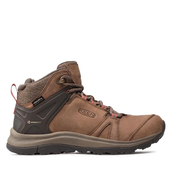 Keen Туристически Keen Terradora II Leather Mid Wp 1023728 Brindle/Redwood