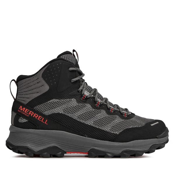 Merrell Туристически Merrell Spee Strike Mid Wp J066877 Сив