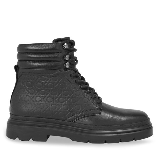 Calvin Klein Туристически oбувки Calvin Klein Combat Boot Mono HM0HM01211 Черен