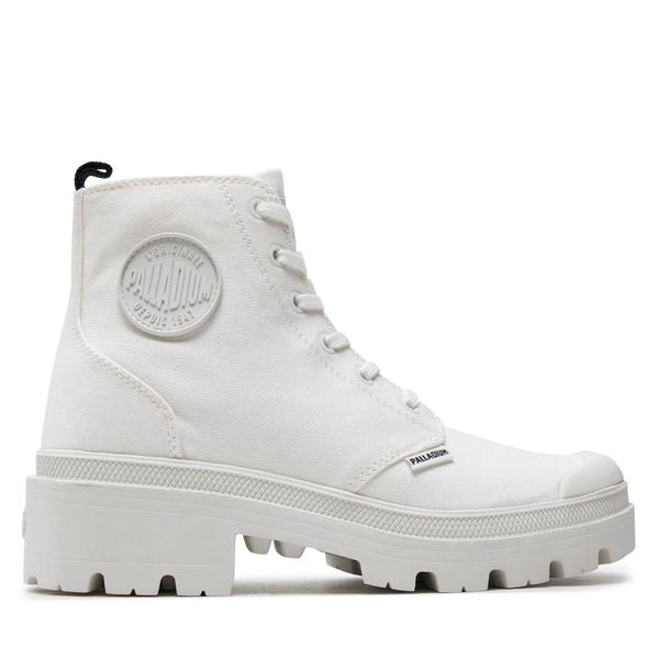 Palladium Туристически oбувки Palladium Pallabase Twill 96907-141-M Бял