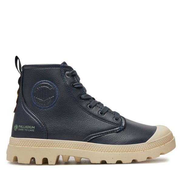 Palladium Туристически oбувки Palladium Pampa Hi Re Vegan Lth 74378-410-M Тъмносин
