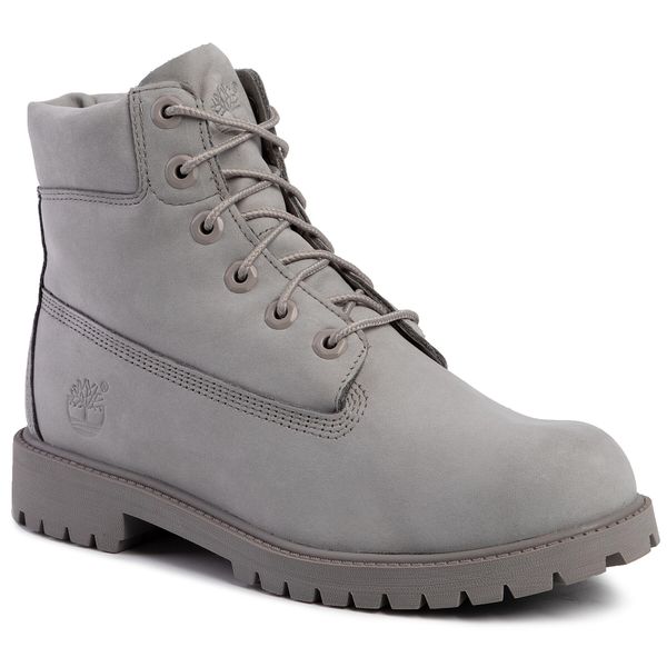 Timberland Туристически oбувки Timberland Premium 6 In Waterproof Boot TB0A172F0651 Сив