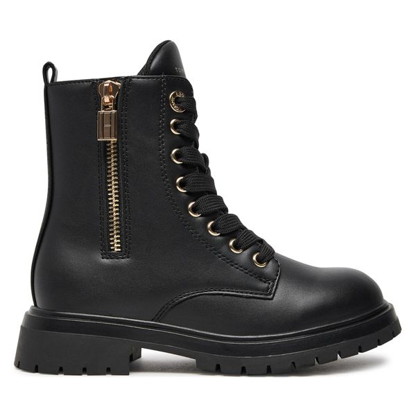 Tommy Hilfiger Туристически oбувки Tommy Hilfiger Lace-Up Bootie T3A5-33567-1351 M Черен
