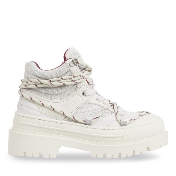 Tommy Jeans Туристически oбувки Tommy Jeans Tjw Hybrid Boot EN0EN02338 Бял