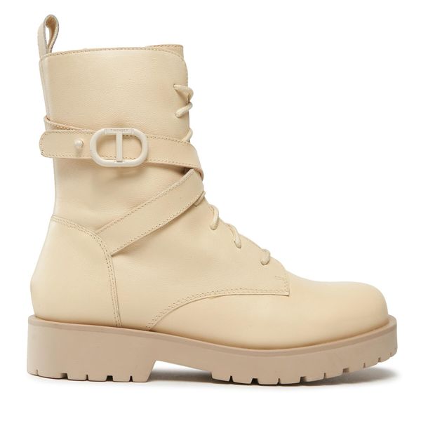 TWINSET Туристически oбувки TWINSET 232TCP050 Екрю