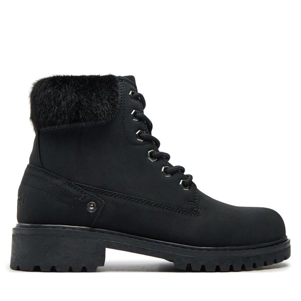 Wrangler Туристически oбувки Wrangler Fur Women High 20243069 Черен