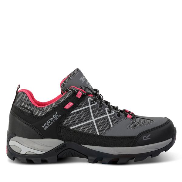 Regatta Туристически Regatta LadySamarisIIILow RWF835 Dark Steel / Pink Potion 09Z
