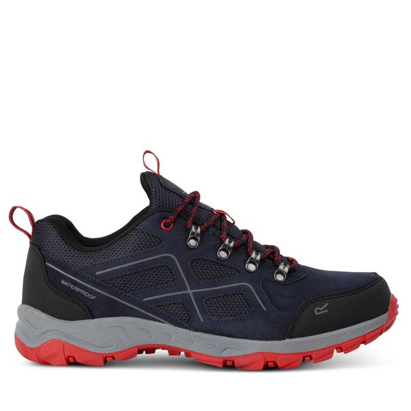 Regatta Туристически Regatta VendeavorSuedeLow RMF837 Navy/Rio Red 03W