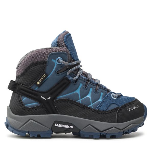 Salewa Туристически Salewa Jr Alp Trainer Mid Gtx GORE-TEX 64010-0365 Син