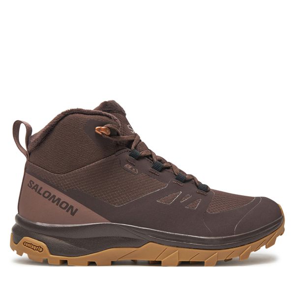 Salomon Туристически Salomon Outsnap Climasalomon™ Waterproof L47685100 Кафяв