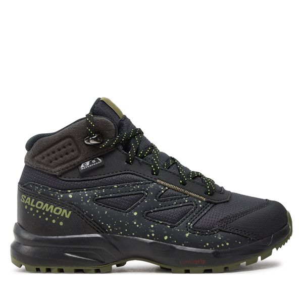Salomon Туристически Salomon Outway Mid Climasalomon™ Waterproof L47283500 Черен