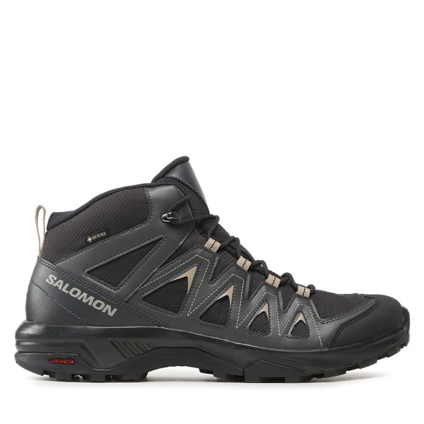 Salomon Туристически Salomon X Braze Mid GORE-TEX L47174800 Черен