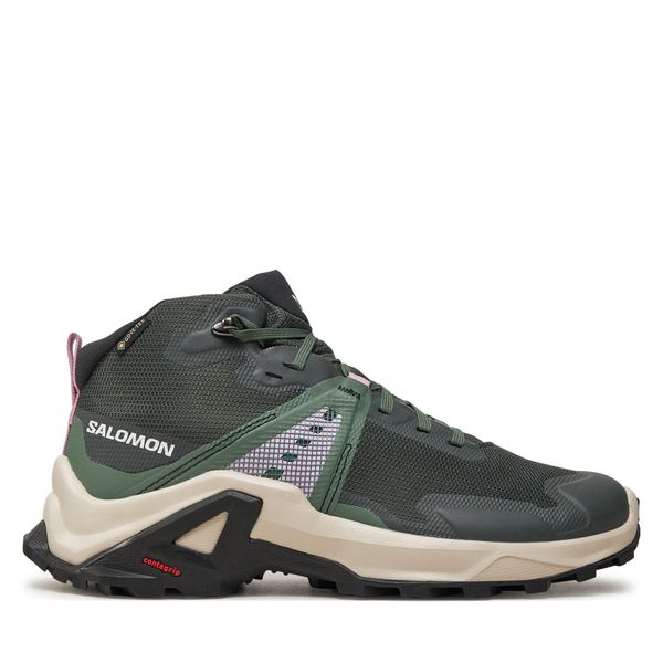 Salomon Туристически Salomon X Raise Mid Gore-Tex L47458100 Зелен